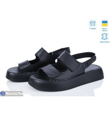 Босоніжки жіночі на літо (6 пар р.36-40) чорний  "FANio"