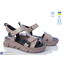 Босоніжки жіночі на літо (6 пар р.36-40) коричневий  "FANio"