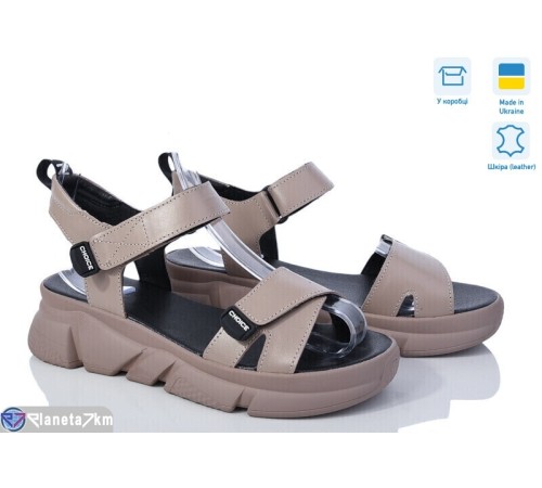 Босоніжки жіночі на літо (6 пар р.36-40) коричневий  "FANio"