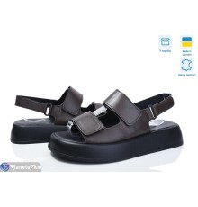 Босоніжки жіночі на літо (6 пар р.36-40) коричневий  "FANio"