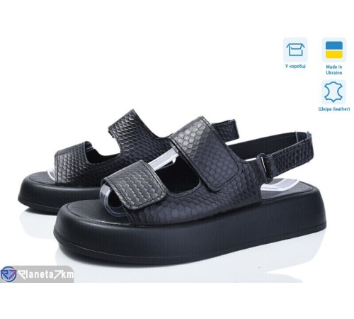 Босоніжки жіночі на літо (6 пар р.36-40) чорний  "FANio"