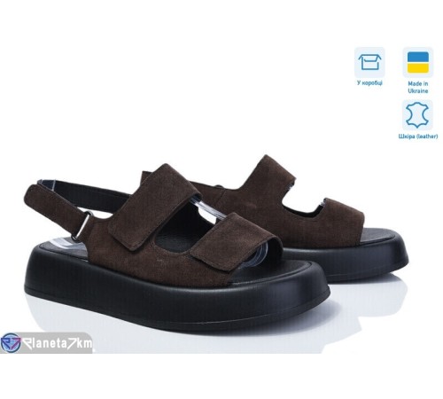 Босоніжки жіночі на літо (6 пар р.36-40) коричневий  "FANio"