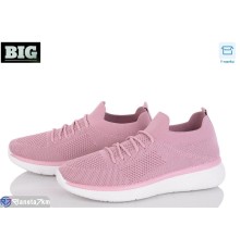 Кросівки жіночі на літо (8 пар р.36-41) рожевий  "BIG"