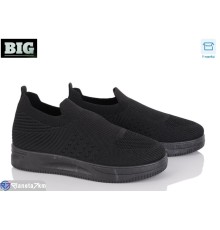 Кросівки жіночі на літо (8 пар р.36-41) чорний  "BIG"