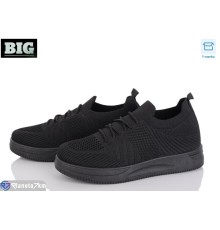 Кросівки жіночі на літо (8 пар р.36-41) чорний  "BIG"