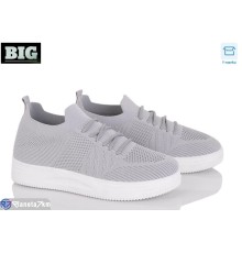 Кросівки жіночі на літо (8 пар р.36-41) сірий  "BIG"