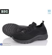 Кросівки жіночі на літо (8 пар р.36-41) чорний  "BIG"