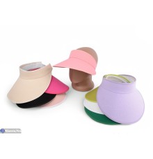 Кепка жіноча на літо (5 шт. р.сетка 56-58) мікс  "CAROLLA"