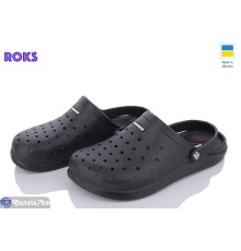Кроки чоловічі на літо (8 пар р.40-45) чорний  "Roks"