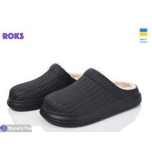 Шлепки жіночі на весну/осінь (8 пар р.37-41) чорний  "Roks"