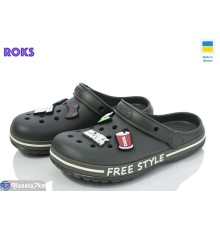 Кроки дитячі на літо (8 пар р.33-36) хакі  "Roks"