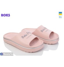 Шлепки жіночі на літо (8 пар р.37-40) рожевий  "Roks"