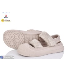 Дитячі босоніжки на літо (7 пар р.31-37) бежевий  "BELIES-D"