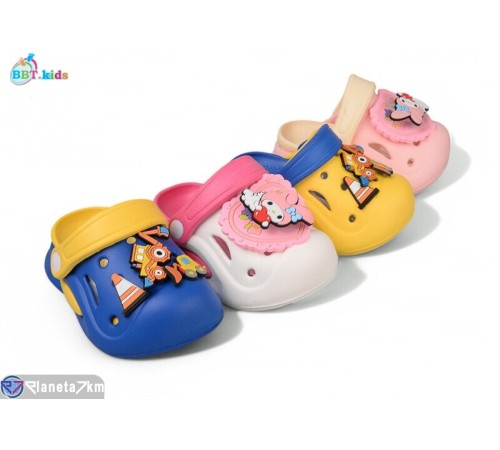 Кроки дитячі на літо (24 пар р.18-23) мікс  "BBT"