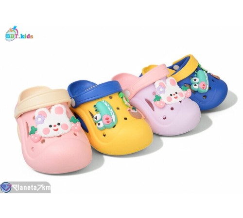 Кроки дитячі на літо (24 пар р.24-29) мікс  "BBT"