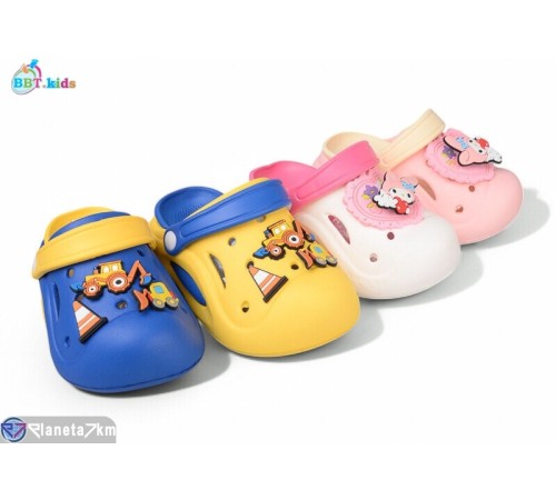 Кроки дитячі на літо (24 пар р.24-29) мікс  "BBT"