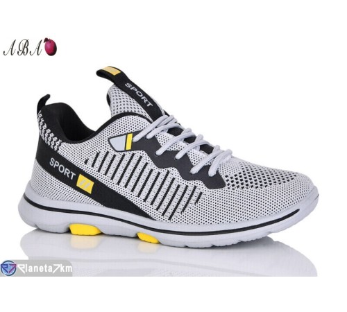 Кросівки на весну/осінь (8 пар р.36-41) сірий  "Aba"