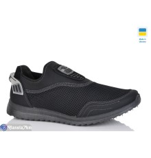 Кросівки чоловічі на весну/осінь (6 пар р.41-45) чорний  "LOTTOS"
