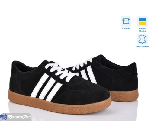 Кросівки жіночі на весну/осінь (8 пар р.36-41) чорний  "ERIKA"