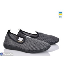 Тапки жіночі на весну/осінь (8 пар р.36-41) сірий  "Ladmir"