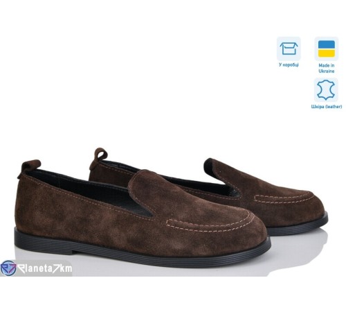 Туфлі жіночі на весну/осінь (6 пар р.37-41) коричневий  "LISA"