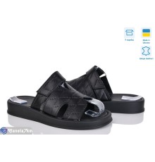Шлепки жіночі на літо (6 пар р.36-40) чорний  "Speranza"
