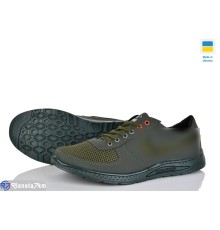 Кросівки чоловічі на весну/осінь (8 пар р.40-45) хакі  "LEOBAZA"