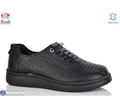 Туфлі жіночі на літо (8 пар р.36-41) чорний  "Gukkcr"
