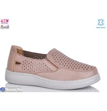 Туфлі жіночі на літо (8 пар р.36-41) коричневий  "Gukkcr"