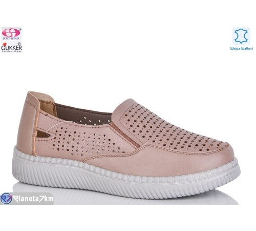 Туфлі жіночі на літо (8 пар р.36-41) коричневий  "Gukkcr"