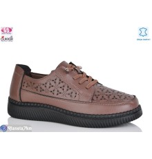 Туфлі жіночі на літо (8 пар р.36-41) коричневий  "Gukkcr"