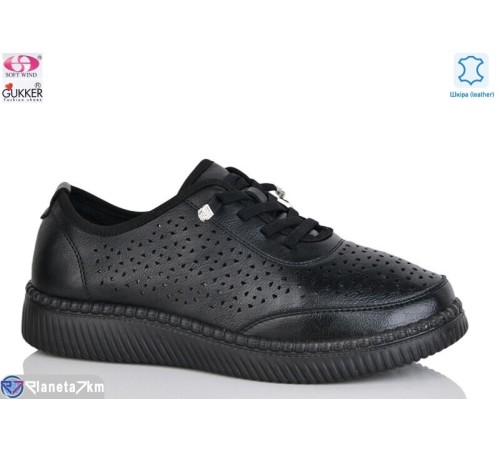 Туфлі жіночі на літо (8 пар р.36-41) чорний  "Gukkcr"