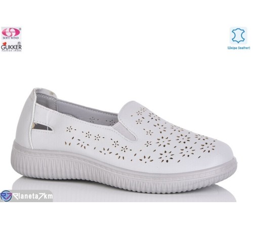 Туфлі жіночі на літо (8 пар р.36-41) сірий  "Gukkcr"