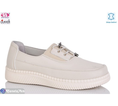 Туфлі жіночі на весну/осінь (8 пар р.36-41) бежевий  "Gukkcr"