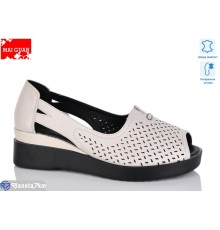 Босоніжки жіночі на літо (8 пар р.36-41) бежевий  "Maiguan"