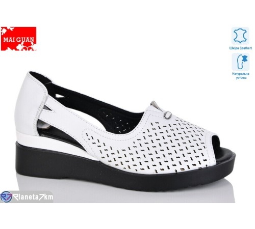 Босоніжки жіночі на літо (8 пар р.36-41) білий  "Maiguan"
