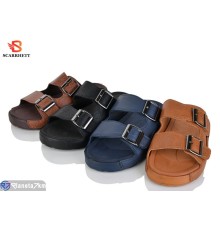 Шлепки чоловічі на літо (12 пар р.40-45) мікс  "SCARRHETT"