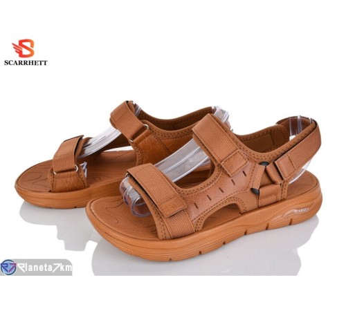 Сандалі чоловічі на літо (12 пар р.40-45) camel "SCARRHETT" Сандалі чоловічі на літо (12 пар р.40-45) camel "SCARRHETT"