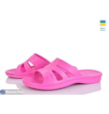 Шлепки жіночі на літо (6 пар р.36-41) рожевий  "Ladmir"