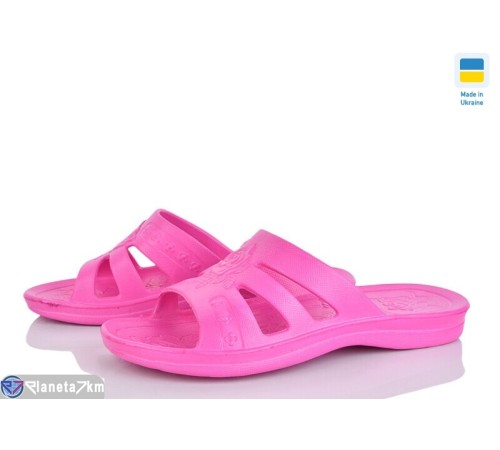 Шлепки жіночі на літо (6 пар р.36-41) рожевий  "Ladmir"