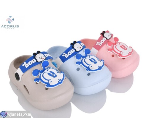 Кроки дитячі на літо (10 пар р.24-29) мікс  "Acorus"