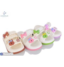 Шлепки жіночі на літо (12 пар р.36-41) мікс  "Acorus"