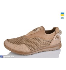 Кросівки чоловічі на весну/осінь (6 пар р.41-45) бежевий  "Korka"