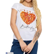 Футболка жіноча на літо (3 шт. р.сетка S-L) білий  "Masari"