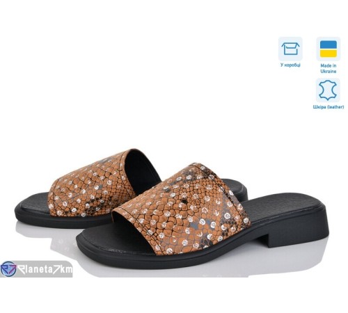 Шлепки жіночі на літо (6 пар р.36-40) коричневий "Speranza" Шлепки жіночі на літо (6 пар р.36-40) коричневий "Speranza"