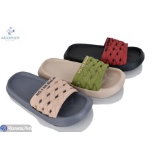 Шлепки чоловічі на літо (10 пар р.41-45) мікс  "Acorus"