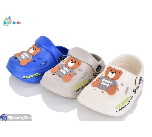 Кроки дитячі на літо (24 пар р.18-23) мікс  "BBT"