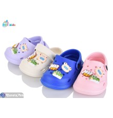 Кроки дитячі на літо (24 пар р.18-23) мікс  "BBT"