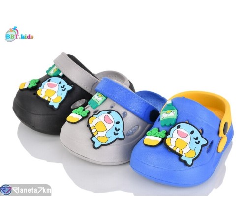 Кроки дитячі на літо (24 пар р.18-23) мікс  "BBT"