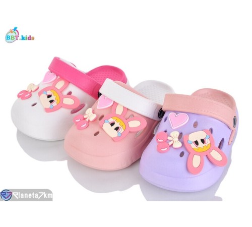 Кроки дитячі на літо (24 пар р.24-29) мікс  "BBT"